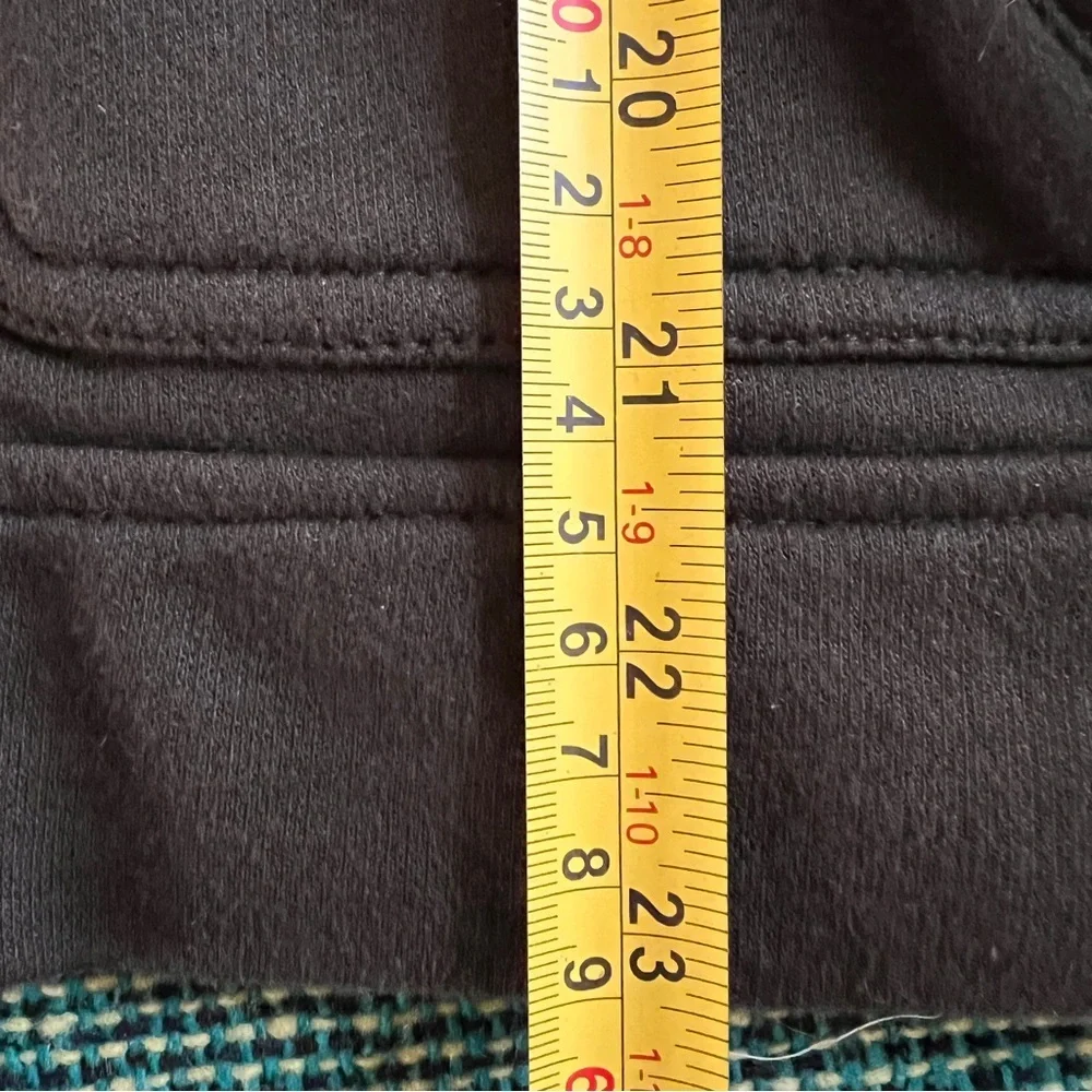 Ralph Lauren 100% Cotton Olive Knit Jacket, Brass Details - Size Petite Medium